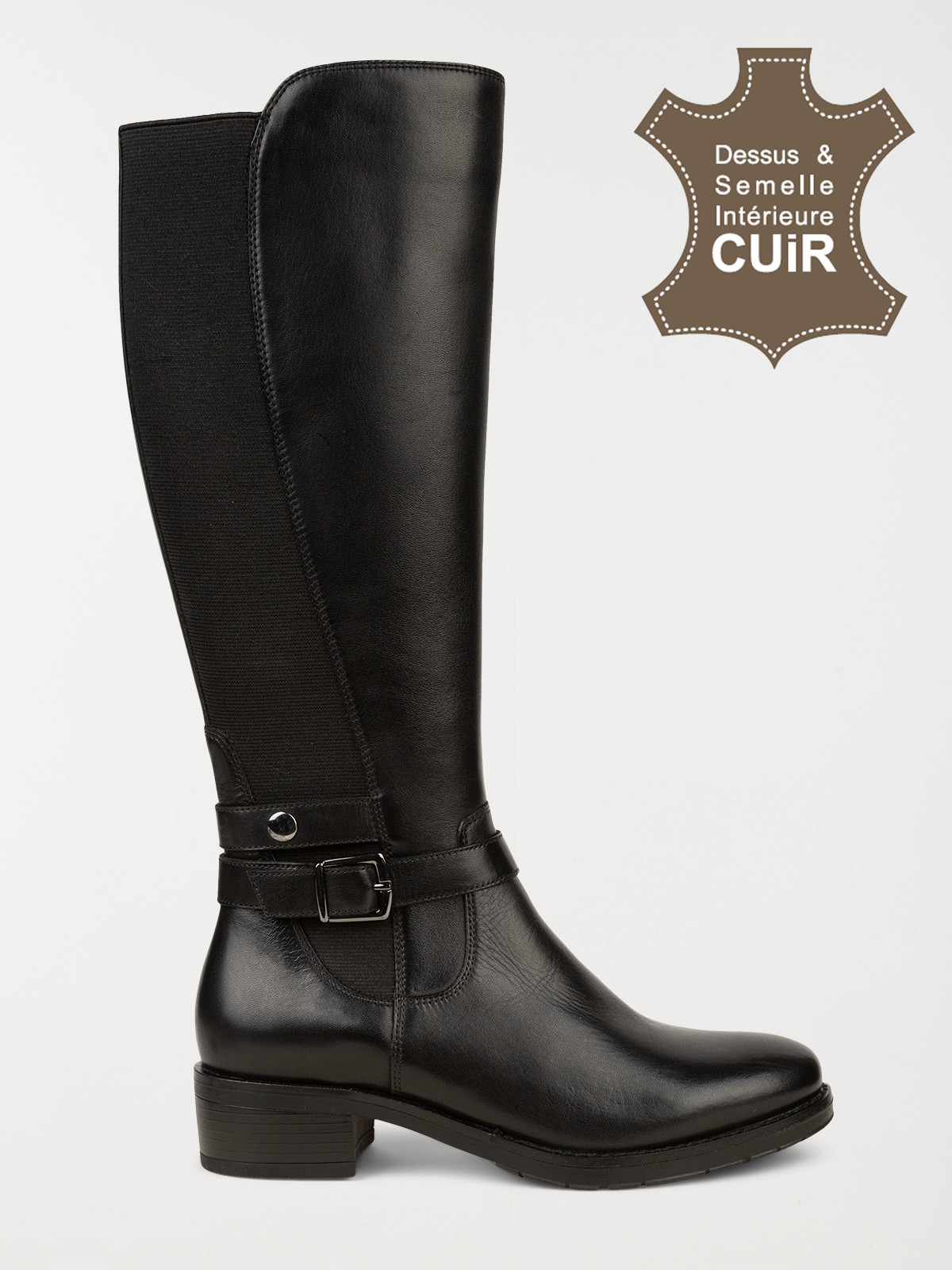 Bottes noires femme (36-41)