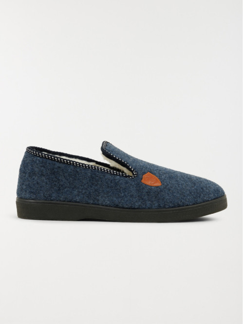 Chausson bleu homme (39-45)