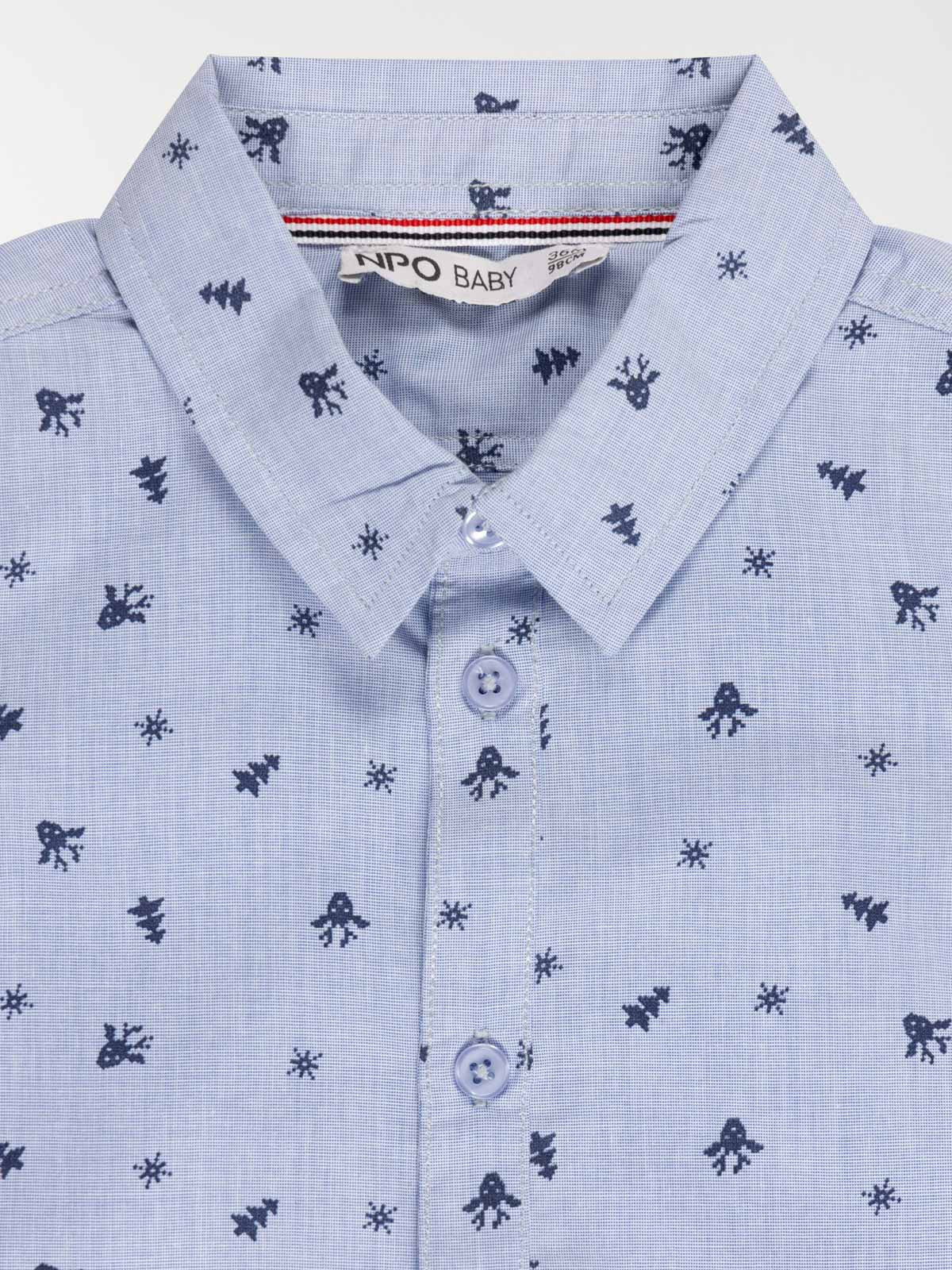 Chemise de Noël imprimée garçon (6-36M)