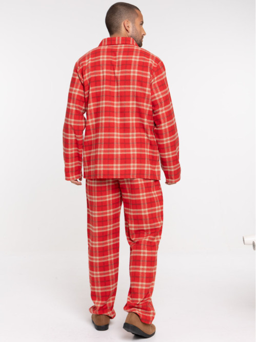 Pyjama Noël à motif tartan homme Pyjama Noël à motif tartan homme