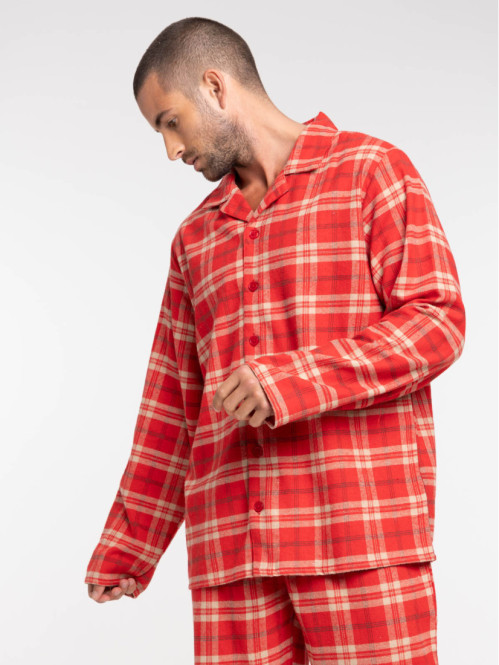 Pyjama Noël à motif tartan homme Pyjama Noël à motif tartan homme