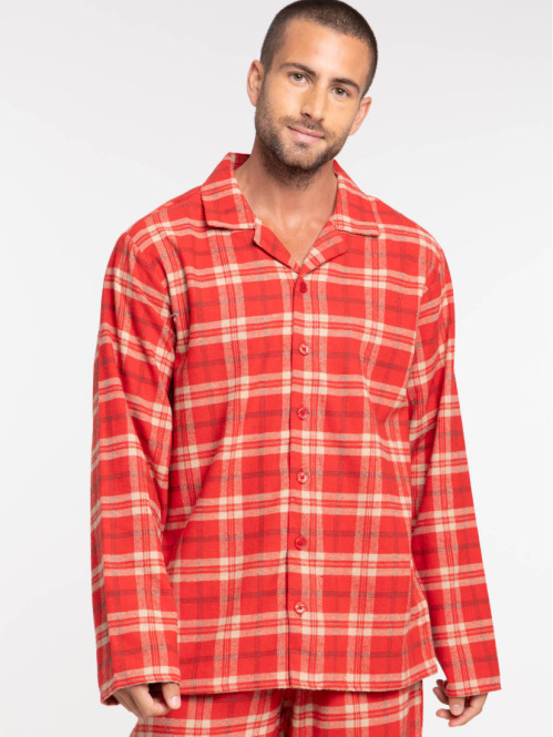 Pyjama Noël à motif tartan homme Pyjama Noël à motif tartan homme