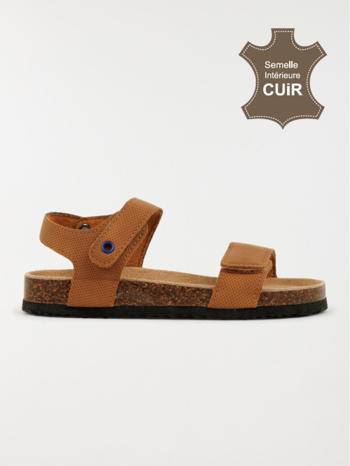 Sandales coloris camel...