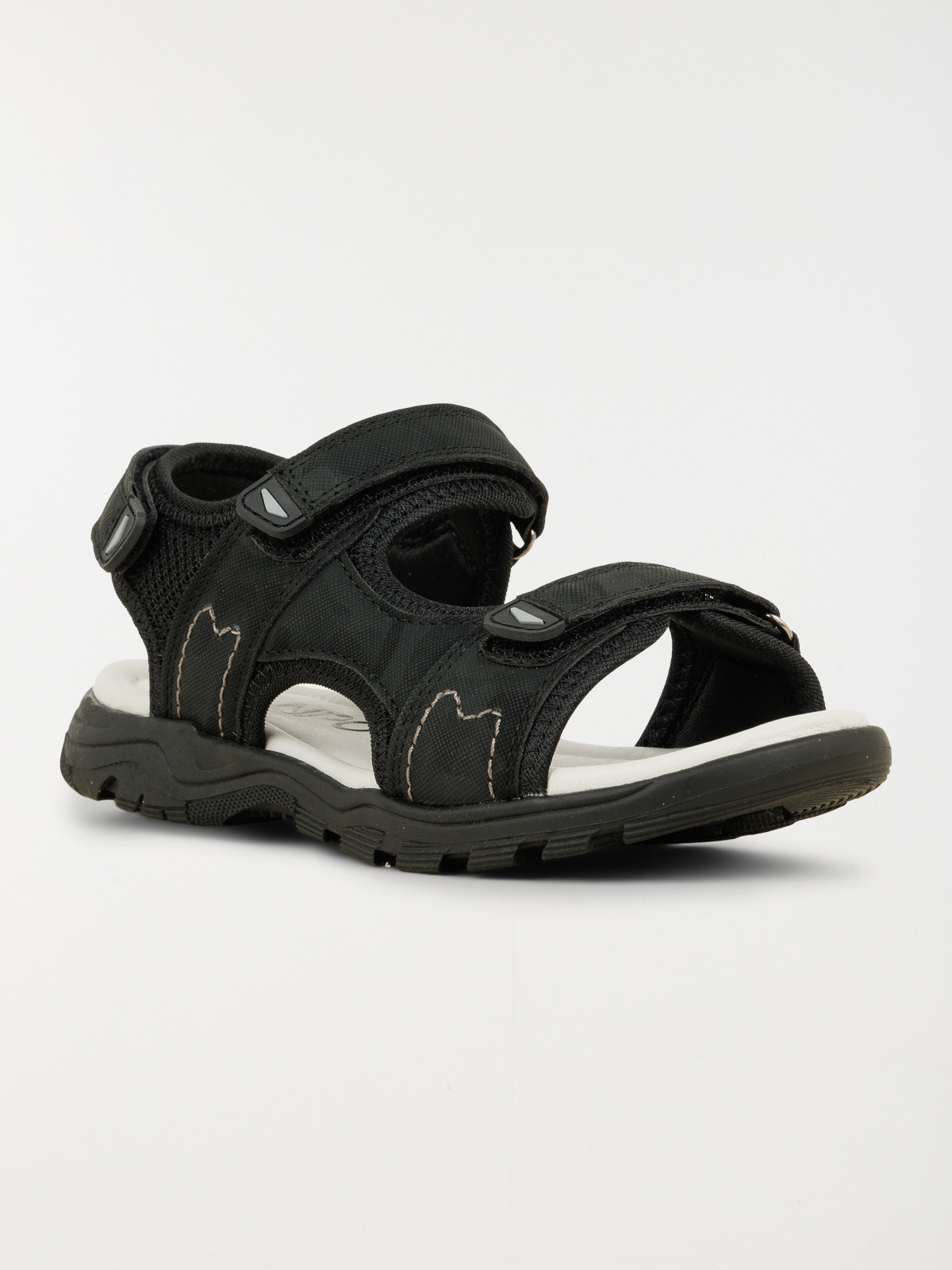 Sandales scratchs noir garçon (33-39) Sandales scratchs noir garçon (33-39)