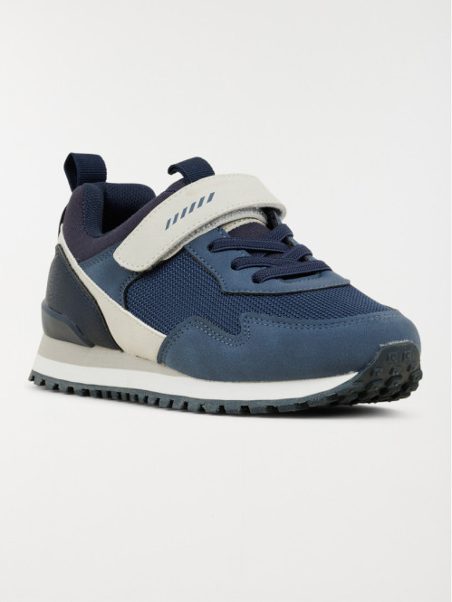 Baskets basses garçon navy...