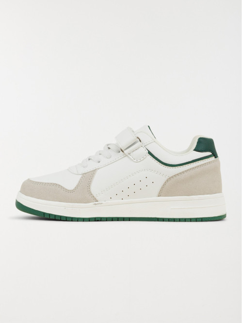 Baskets basses garçon blanc...