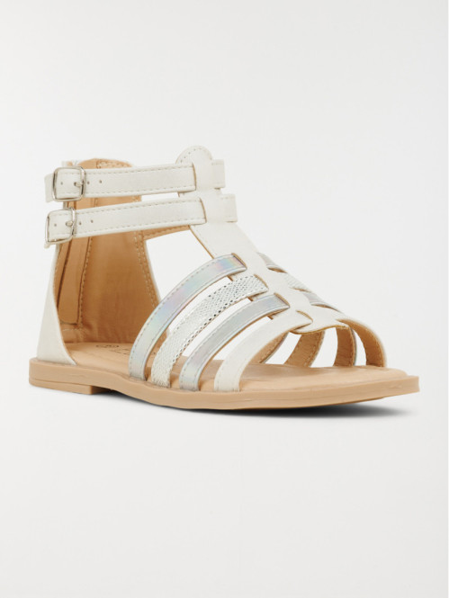 Sandales blanches fille (31-36) Sandales blanches fille (31-36)