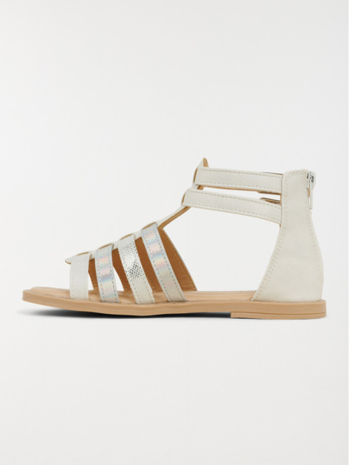 Sandales blanches fille (31-36) Sandales blanches fille (31-36)
