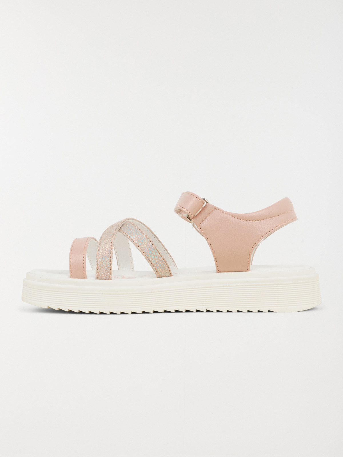 Sandales coloris rose fille (31-36)