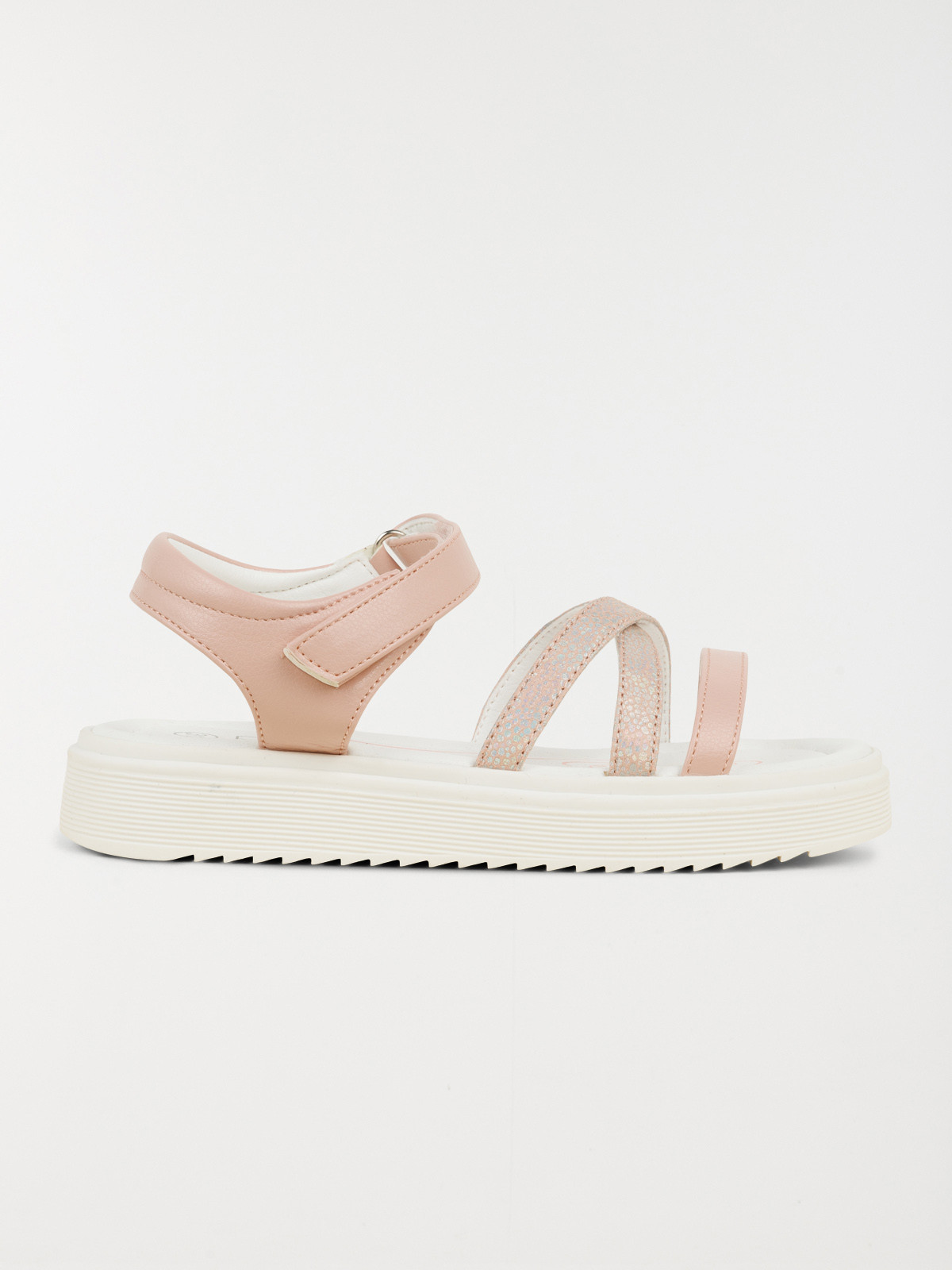 Sandales coloris rose fille (31-36)