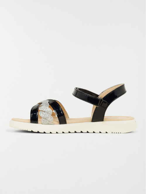Sandales noires fille (31-36) Sandales noires fille (31-36)