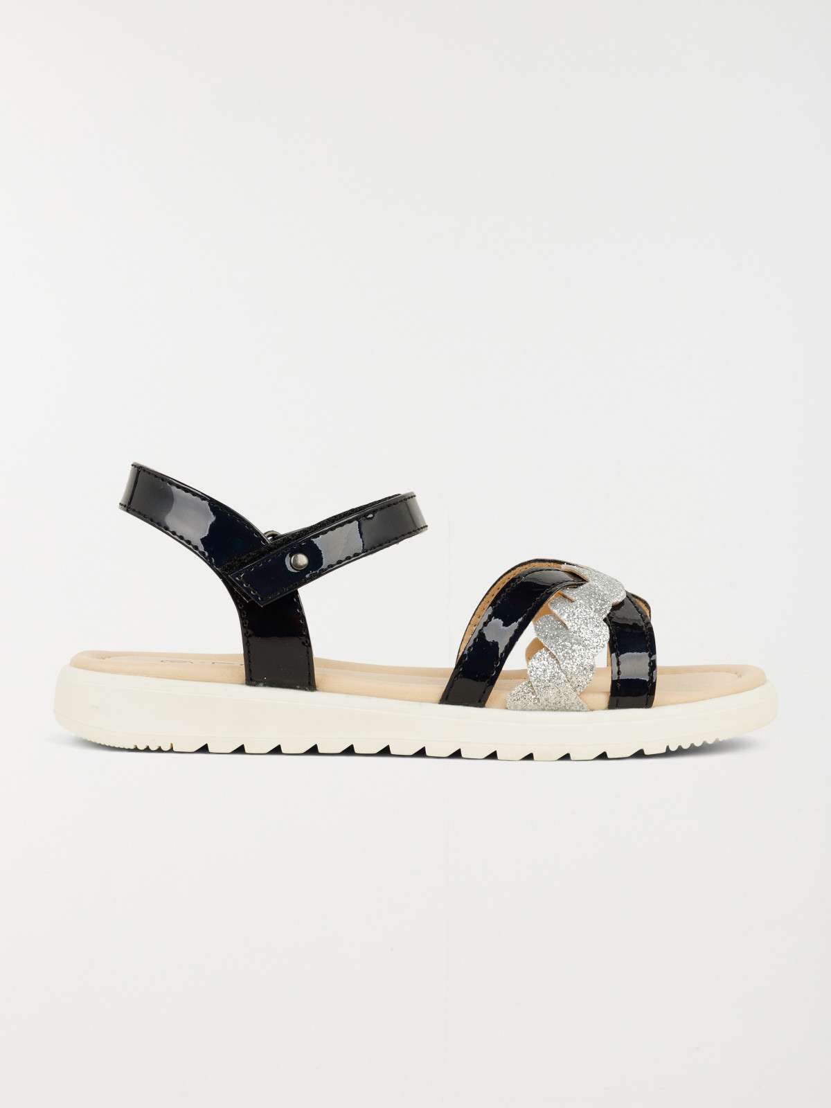 Sandales noires fille (31-36)