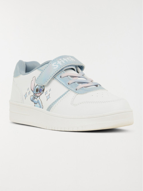Baskets blanches Stitch fille (31-35)