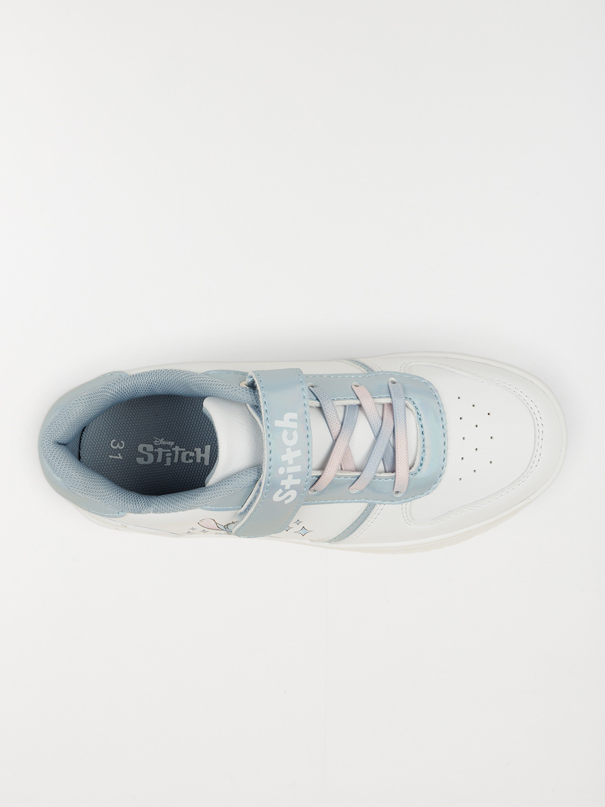 Baskets blanches Stitch fille (31-35)