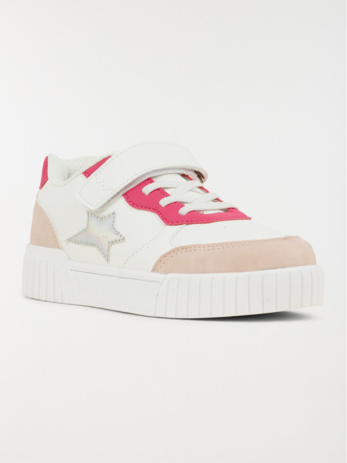 Baskets blanches étoile...