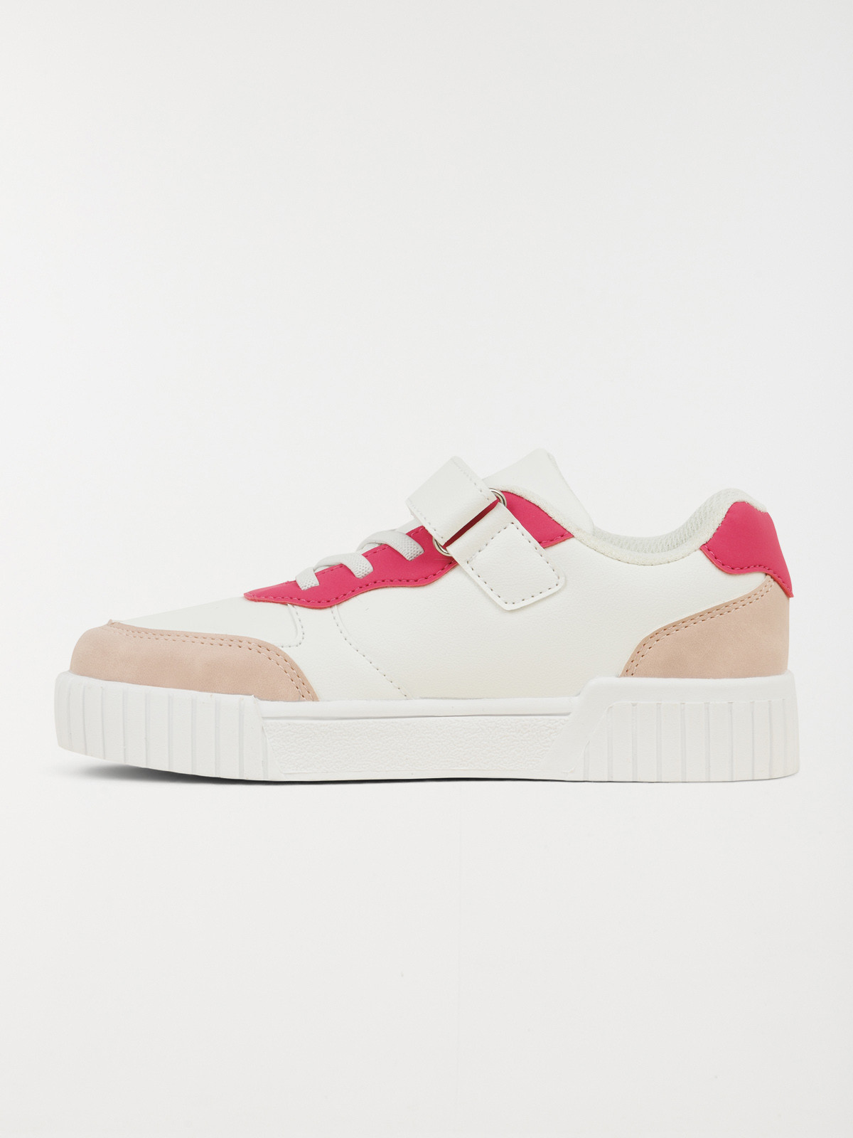 Baskets blanches étoile fille (31-36)