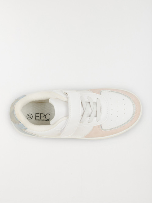 Basket blanche plateforme...