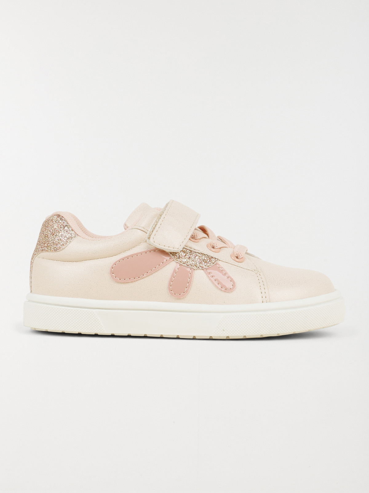 Baskets roses pailletées fille (24-30)