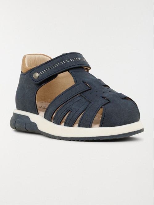 Sandales fermées navy...