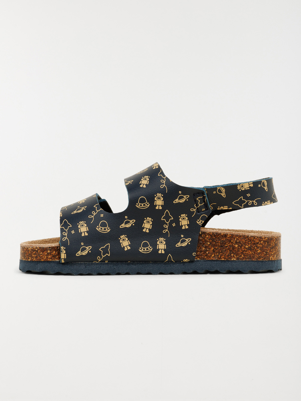 Sandale imprimée robot garçon (24-30) Sandale imprimée robot garçon (24-30)