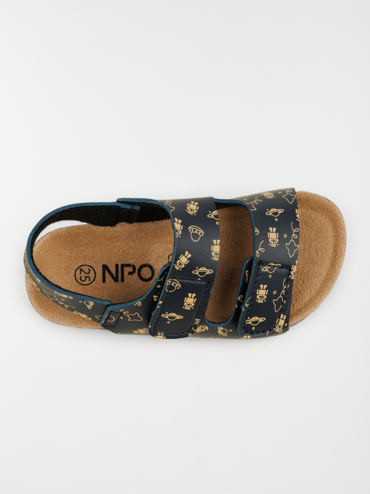 Sandale imprimée robot garçon (24-30) Sandale imprimée robot garçon (24-30)