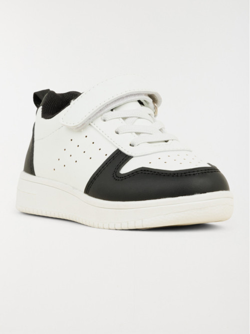 Basket scratch bicolore...