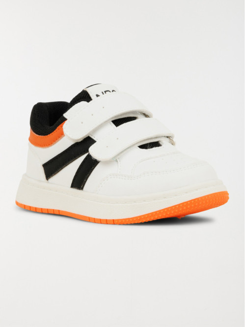 Basket garçon tricolore (24-30)