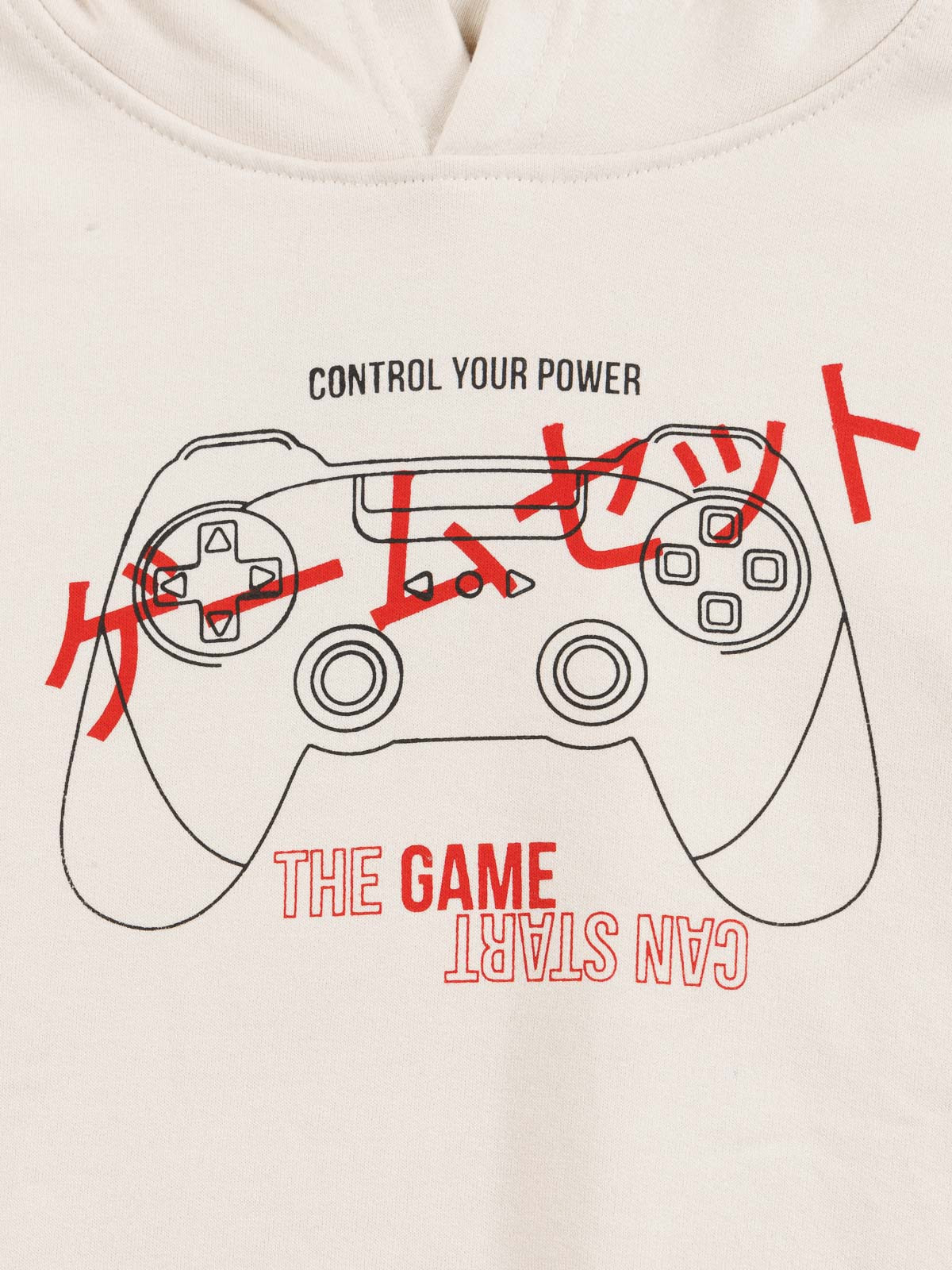 Sweat imprimé à capuche garçon (3-12A) Sweat imprimé à capuche garçon (3-12A)