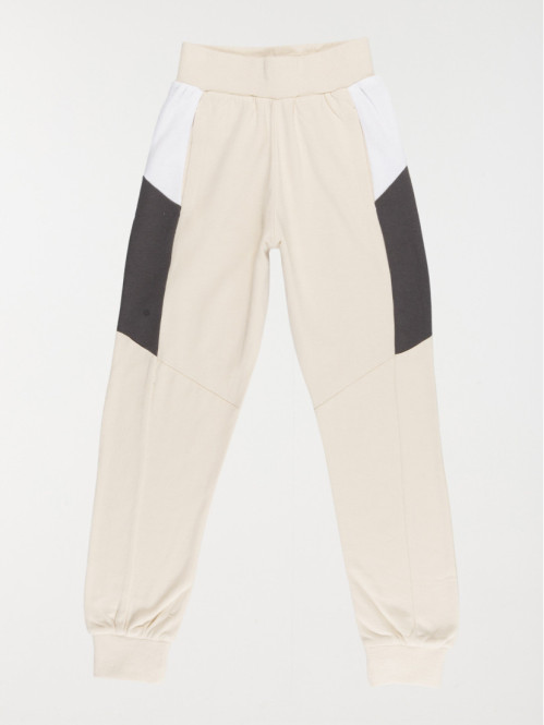 Jogging beige clair garçon (3-12A)