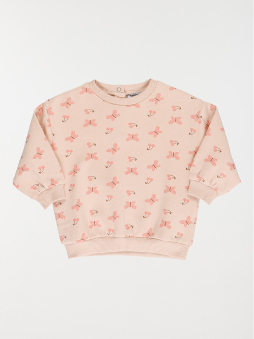 Sweat papillons et cerises...