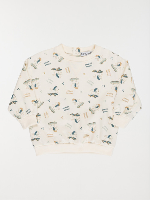 Sweat sweety doggy garçon (3-36M)