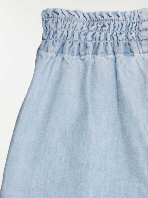 Pantalon taille smockée...