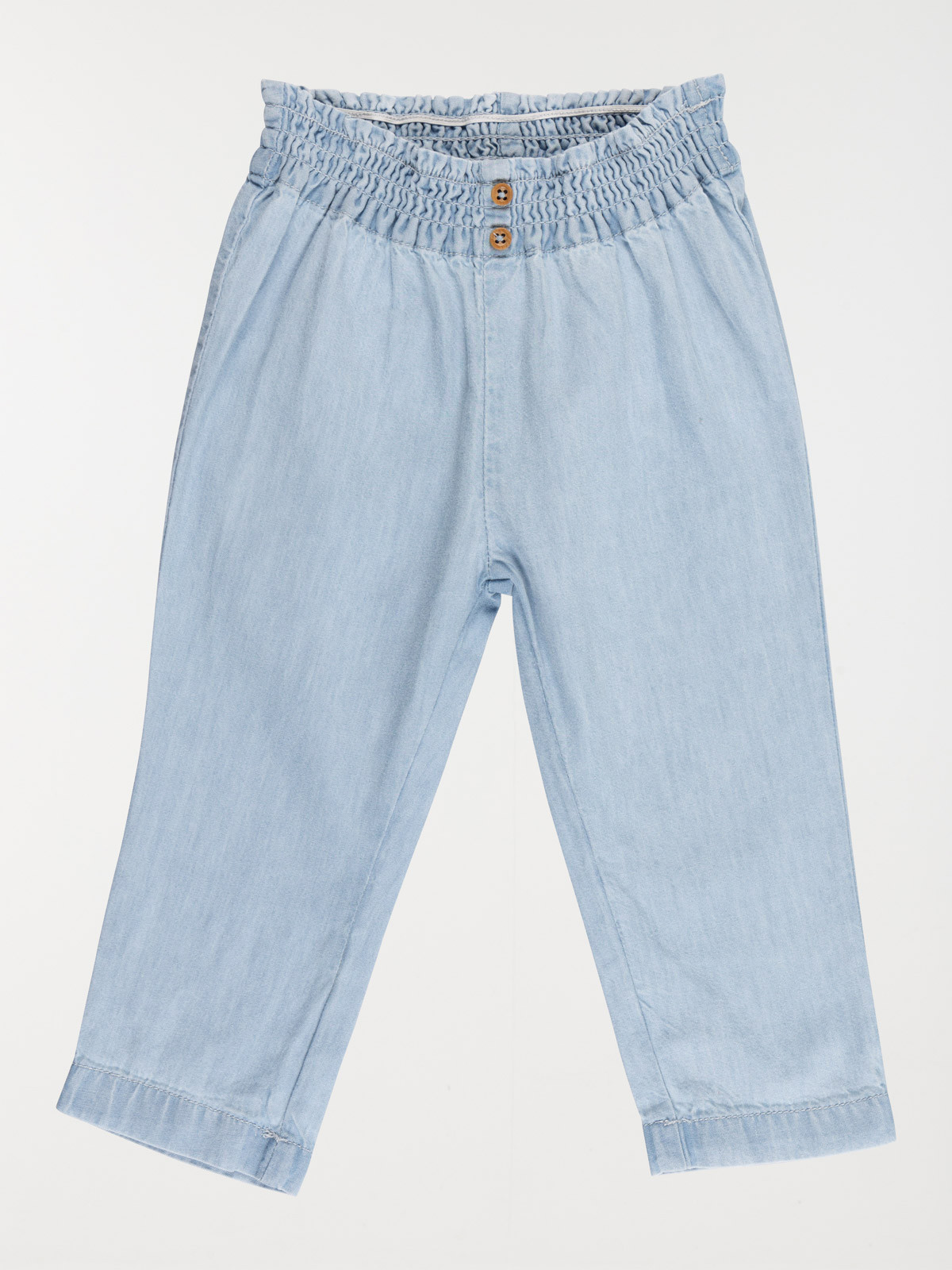 Pantalon taille smockée fille (3-36M)