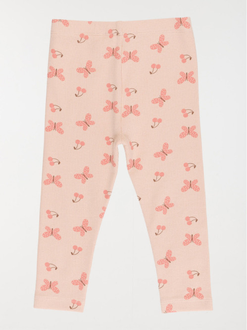 Legging côtelé papillon...