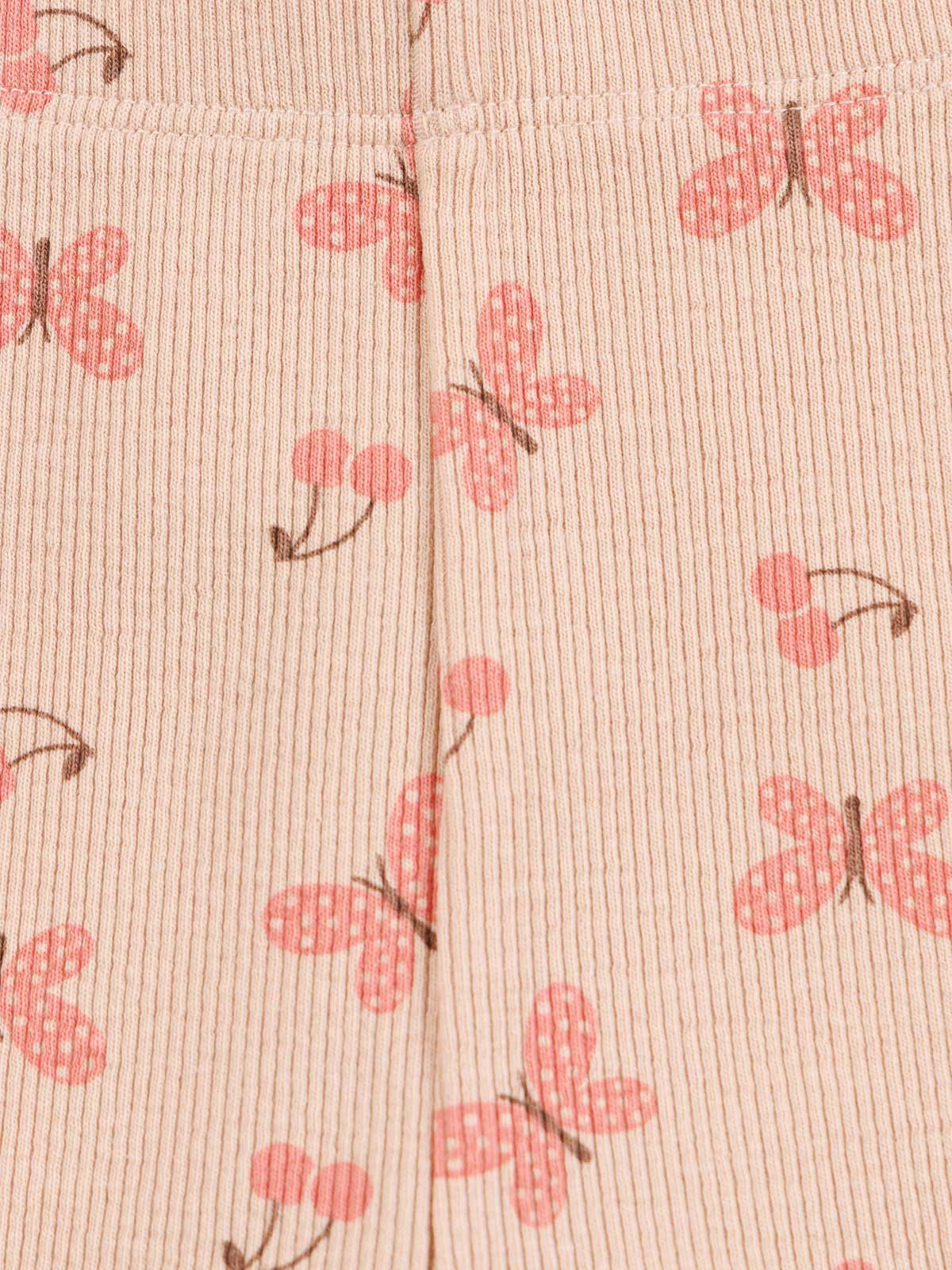 Legging côtelé papillon fille (3-36M)