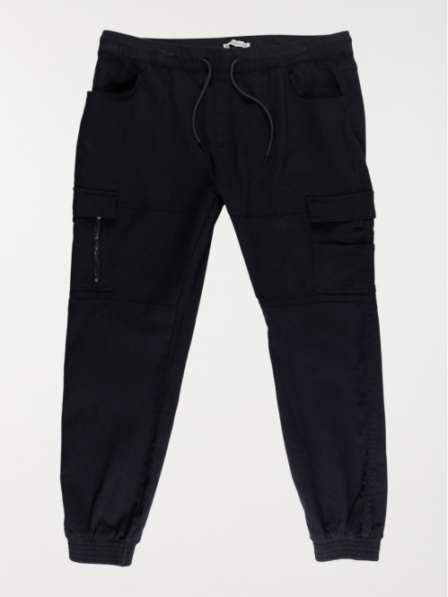 Pantalon cargo noir grande...