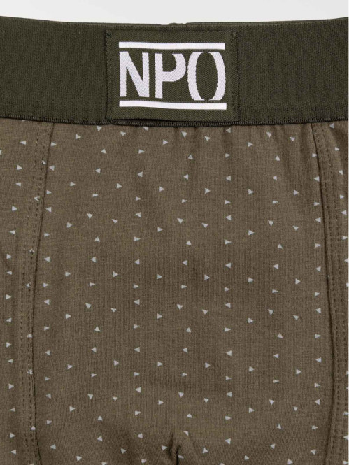 Lot de 3 boxers kaki homme