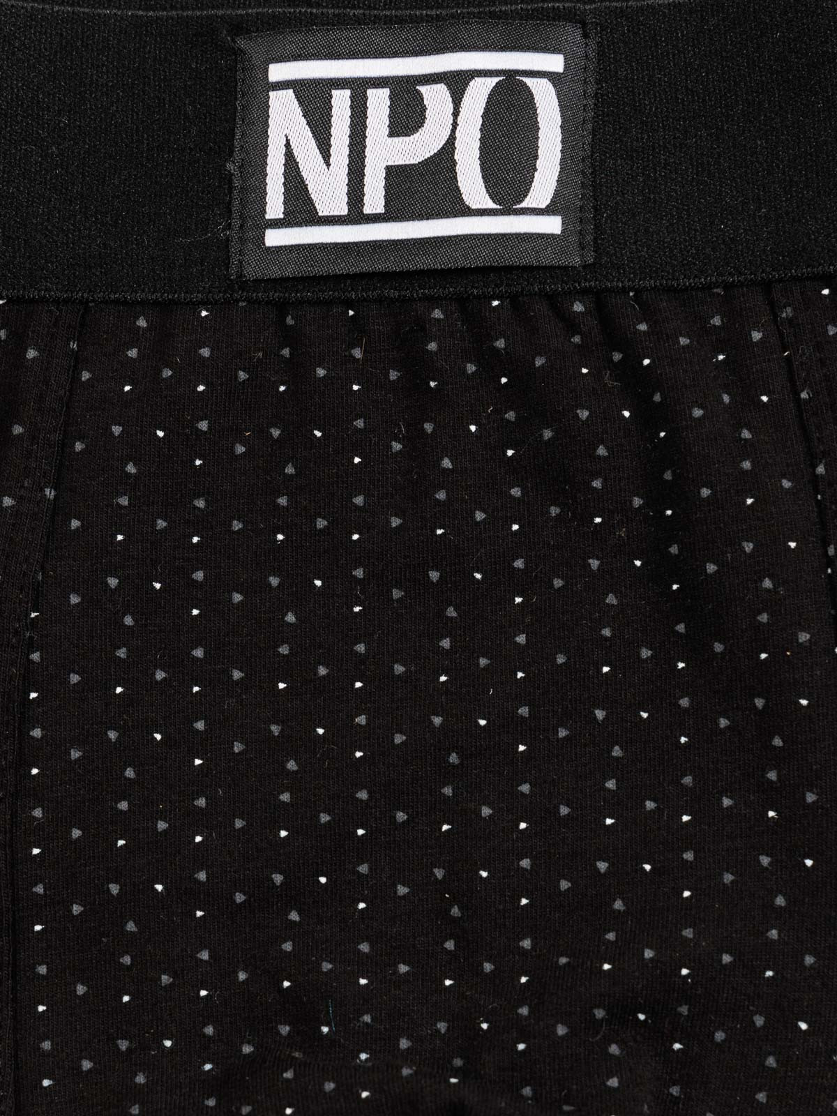 Lot 3 boxers fantaisies noirs homme Lot 3 boxers fantaisies noirs homme