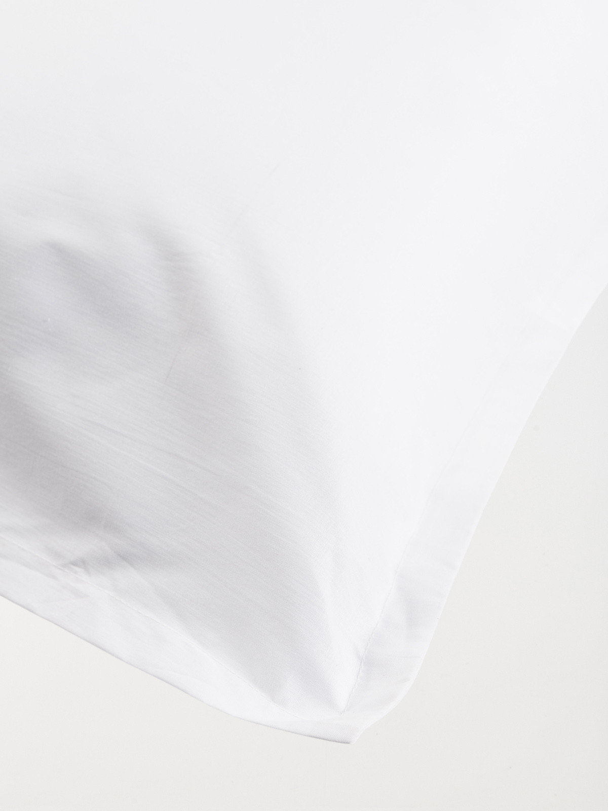 Taie d'oreiller 65 x 65 cm blanc Taie d'oreiller 65 x 65 cm blanc