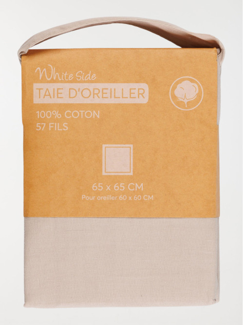 Taie d'oreiller 65 x 65 cm...
