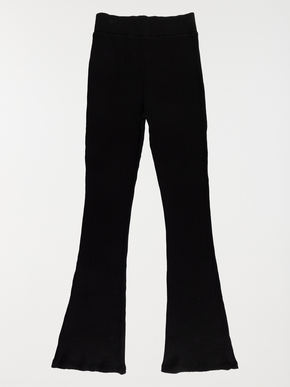Legging évasé côtelé fille noir (XXS-M) Legging évasé côtelé fille noir (XXS-M)