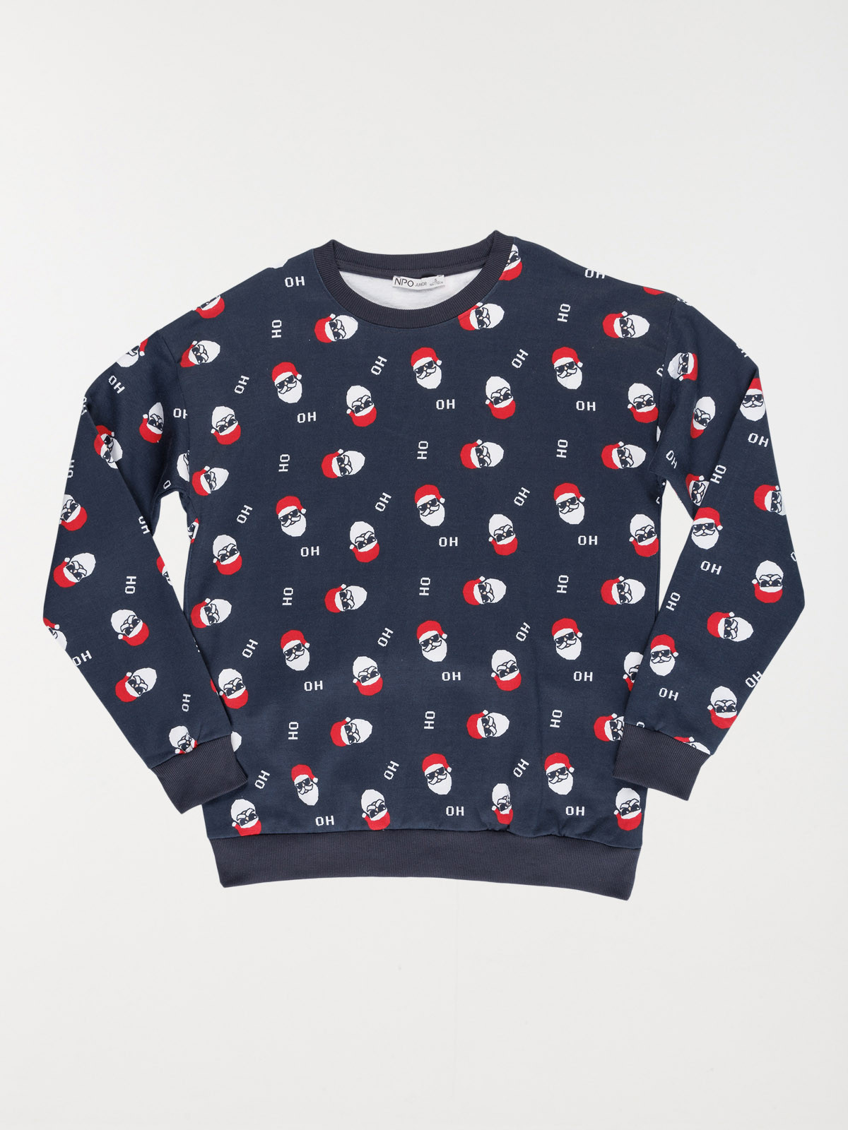 Sweat noël marine kid garçon (XXS-M)