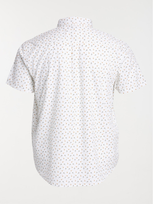 Chemisette imprimée grande taille homme