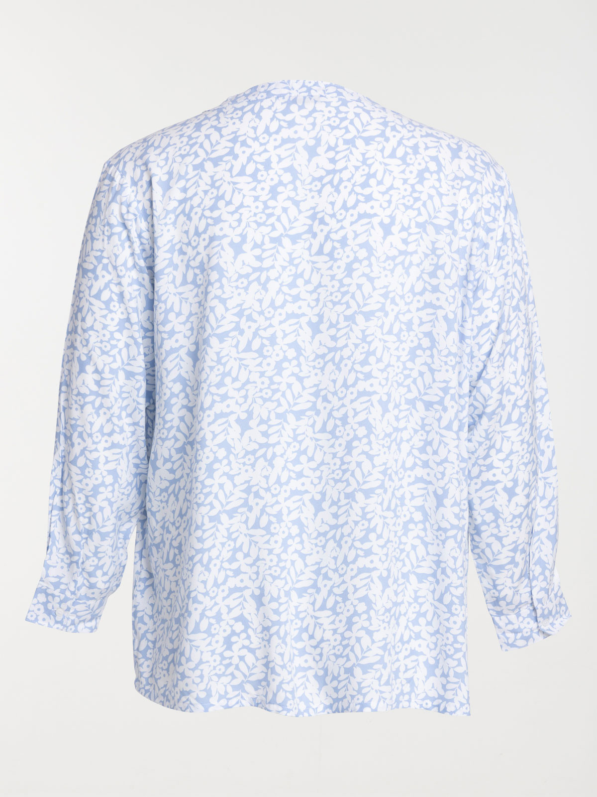 Blouse fleurie grande taille femme