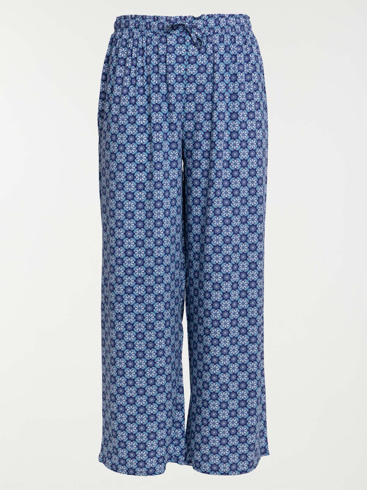 Bas de pyjama motif grande taille femme