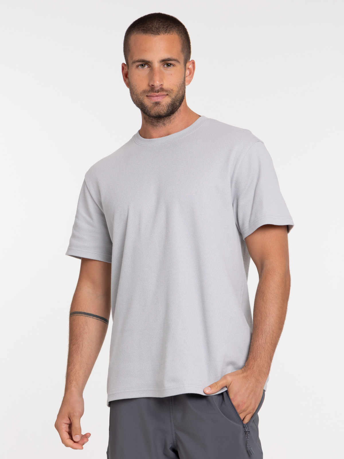 Tee-shirt col rond homme