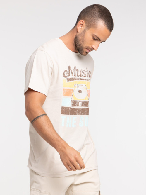 T-shirt the soul music homme