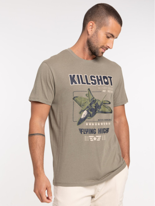 T-shirt imprimé tilleul homme