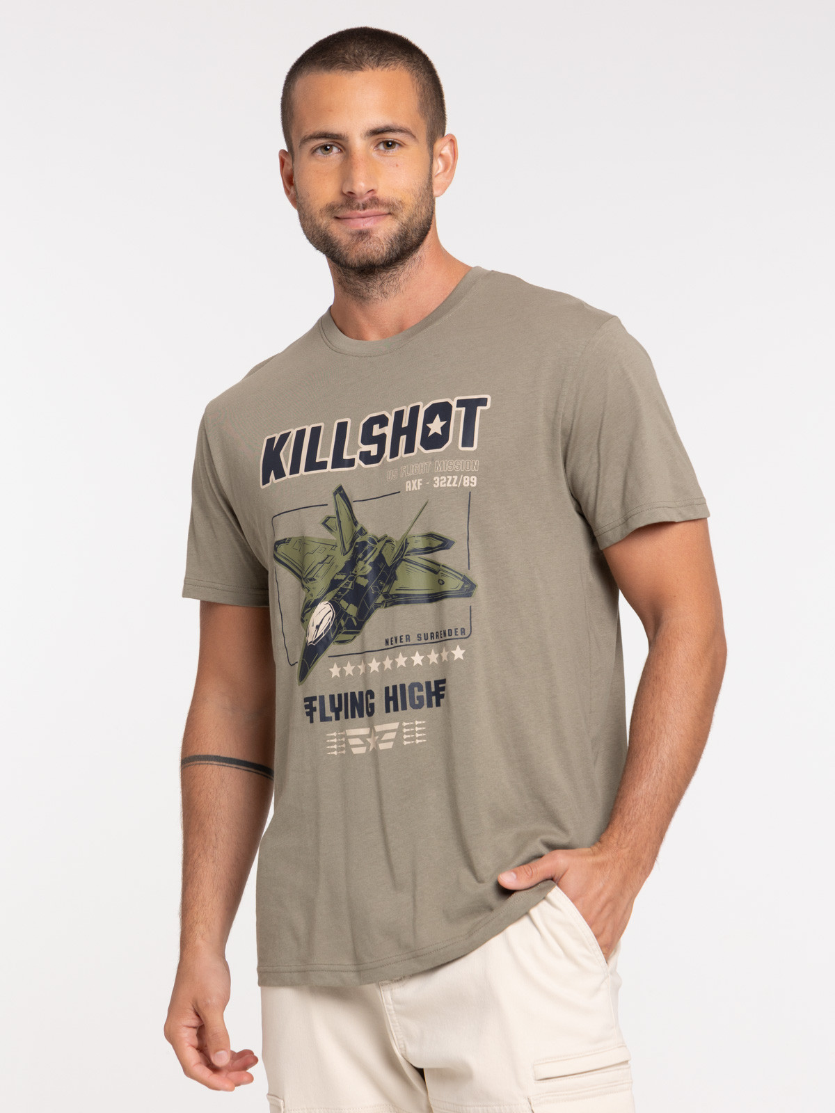 T-shirt imprimé tilleul homme T-shirt imprimé tilleul homme