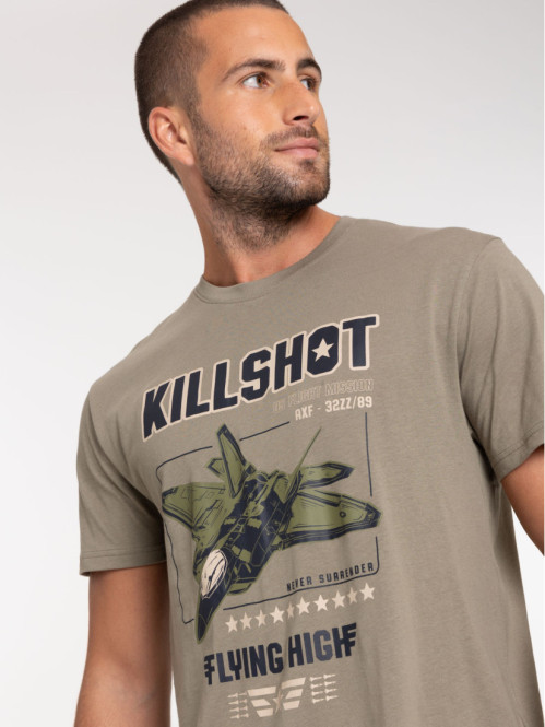 T-shirt imprimé tilleul homme